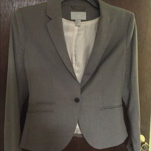 H&M Gray Suit Jacket